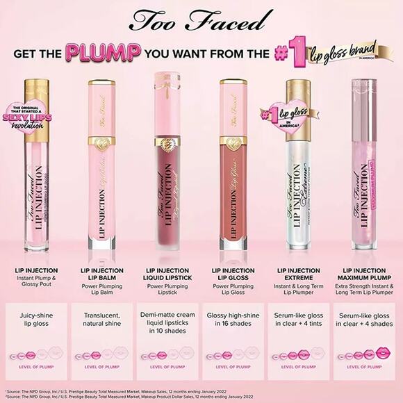 Too Faced Lip Injection Lip Plumper - Tangerine Dream - Picture 4 of 4